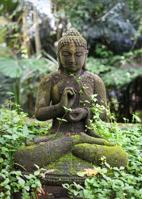 Buddha - groen 50x70CM